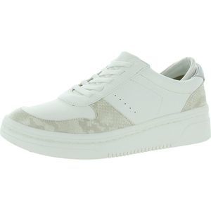 Dr. Scholl's Womens Essential White Snake Print Fashion Sneakers Shoes NWT